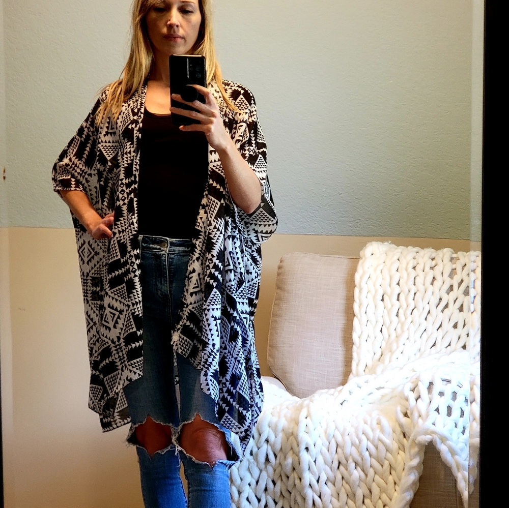 Sheer Kimono- One Size Fits All